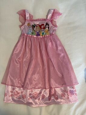 Disney Princess Light Pink Girls' Dress with Tulle